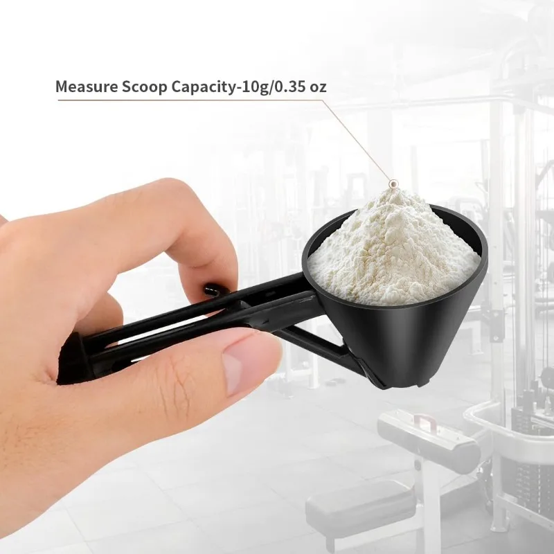 Home Gym Tools - 1pcs Multi-ใช้ช้อนวัดช่องทางReusable สําหรับโปรตีน CoffeeBaby สูตร KITCHEN