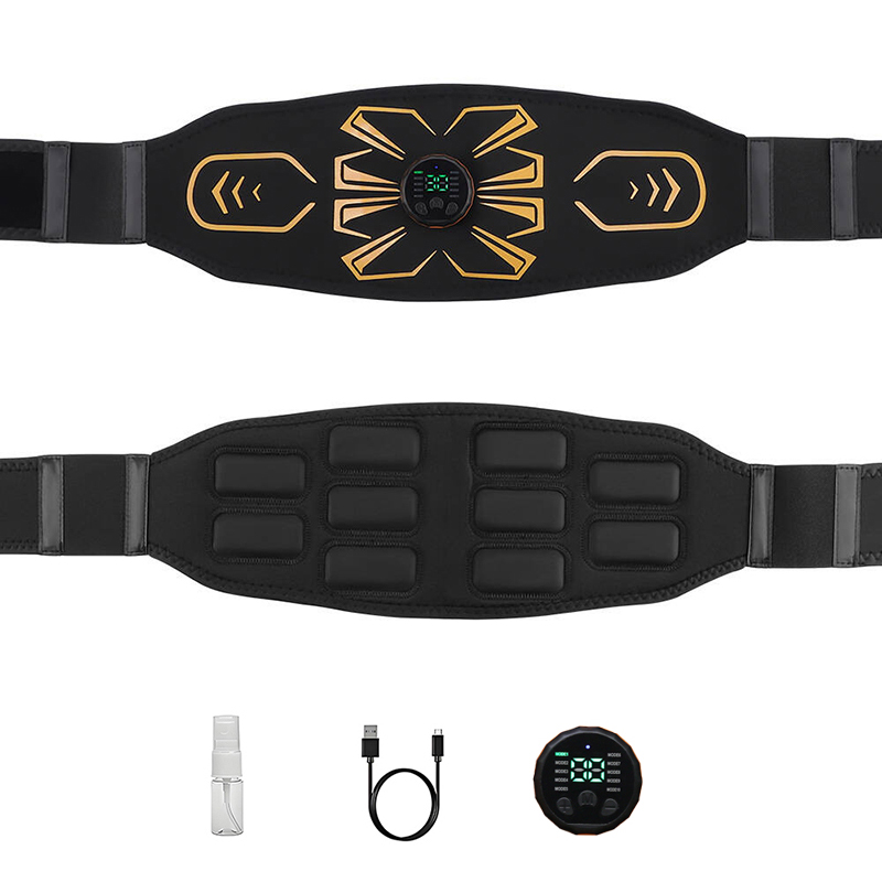 Home Gym Tools - เครื่องบริหารกล้ามเนื้อหน้าท้องอัจฉริยะ เข็มขัดกระชับสัดส่วน นวดตัว ฝึกซ้อมออกกำลังกาย อุปกรณ์ฟิตเนสสำหรับใช้ในบ้าน