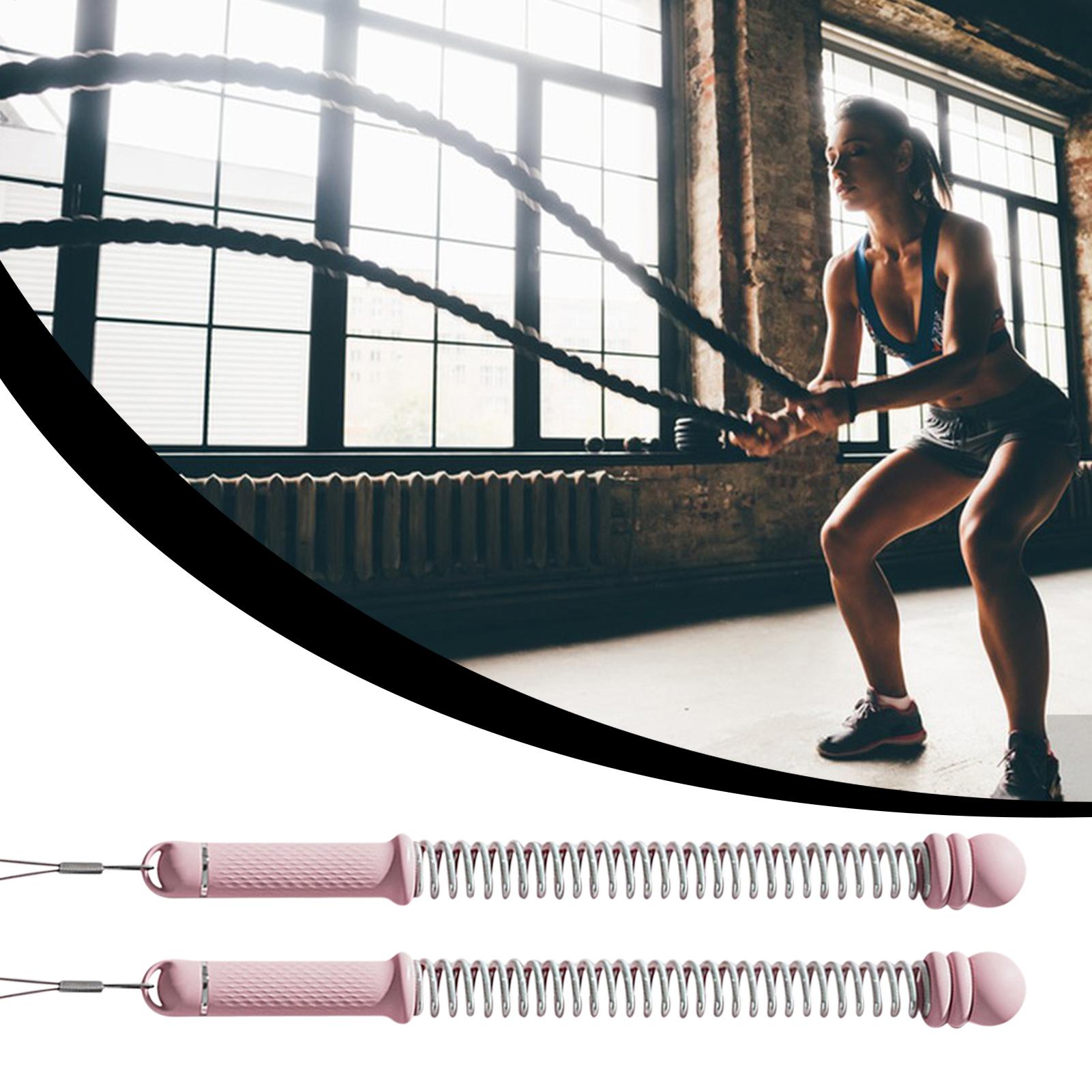 Home Gym Weights - เชือกออกกำลังกายไร้สาย เชือกถ่วงน้ำหนักแบบพกพา สำหรับการฝึกความแข็งแรง คาร์ดิโอ แอโรบิก และเพาะกาย