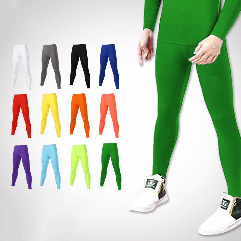 Home Gym Leg Press - เด็กวิ่ง Tights กางเกงยิมเด็กสาวบาสเกตบอลฟุตบอลฟุตบอลฟิตเนสออกกําลังกายกีฬายาวการบีบอัด Legging 72