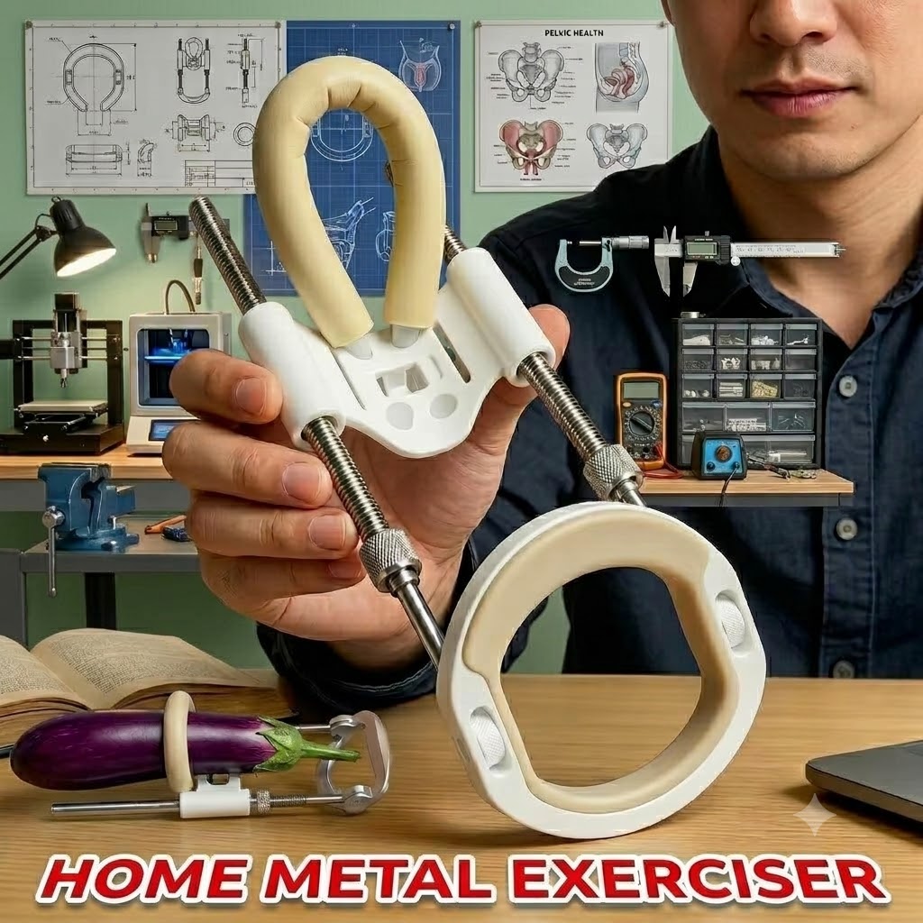 Home Gym Tools - แท่นยืดกล้ามเนื้อสำหรับผู้ชาย พร้อมชั้นวางสีขาว ประกอบง่าย ใช้สำหรับออกกำลังกายที่บ้าน พร้อมอุปกรณ์นวดและอุปกรณ์เสริม