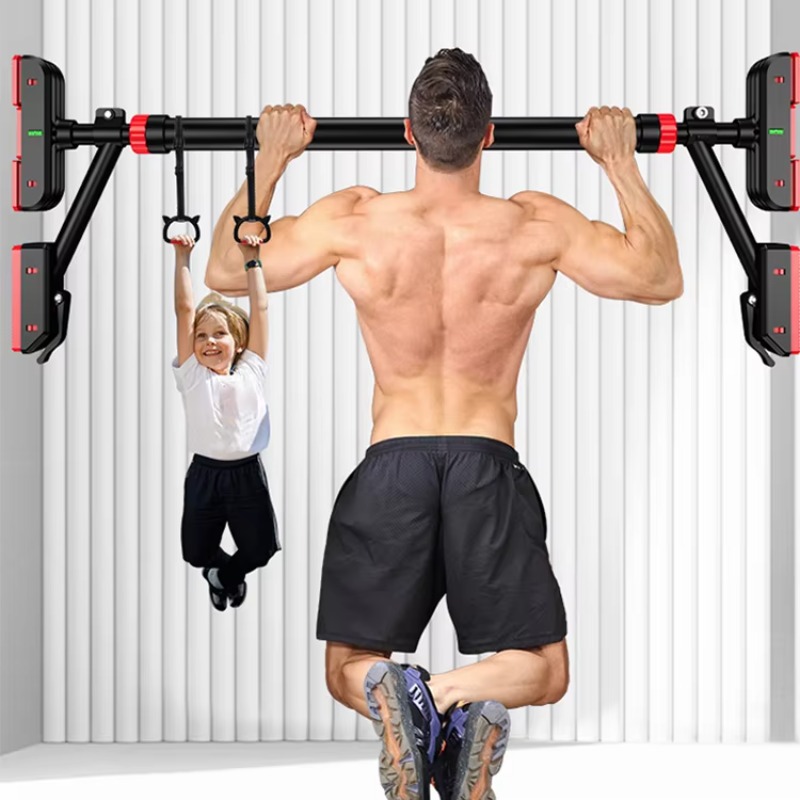 Home Gym Installation - บาร์โหนติดประตูสำหรับออกกำลังกายส่วนบนของร่างกาย ติดตั้งง่าย ปลอดภัยสำหรับใช้ในบ้าน