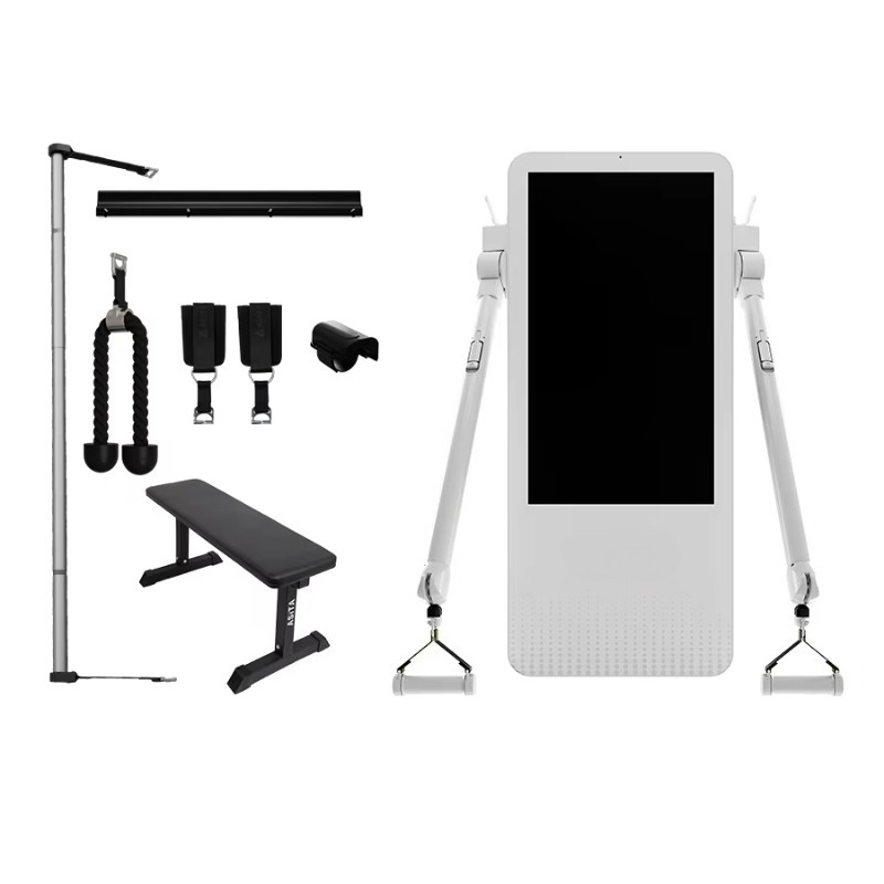 Home Gym Tools - อุปกรณ์ฟิตเนสอเนกประสงค์สำหรับบ้าน: ยิมติดผนังอัจฉริยะ Tonal พร้อมระบบติดตามอัตโนมัติ – การฝึกความแข็งแรงด้วยแรงต้านแบบไดนามิก