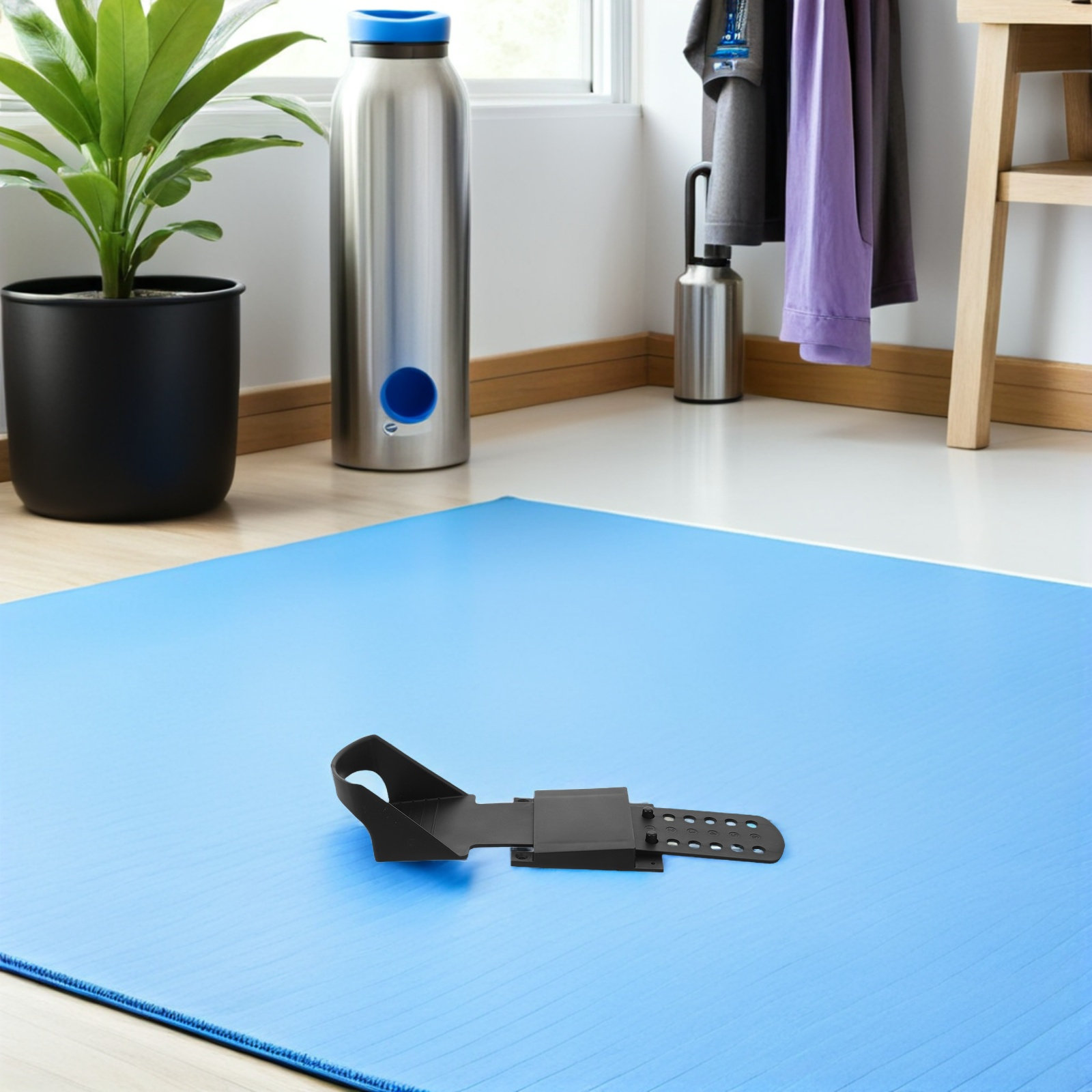 Home Gym Universal Machine - แป้นเหยียบเครื่องกรรเชียงบกขนาดใหญ่สำหรับเปลี่ยน แป้นเหยียบปรับระดับได้ กันลื่น ใช้สำหรับออกกำลังกายในบ้านหรือยิมในร่ม