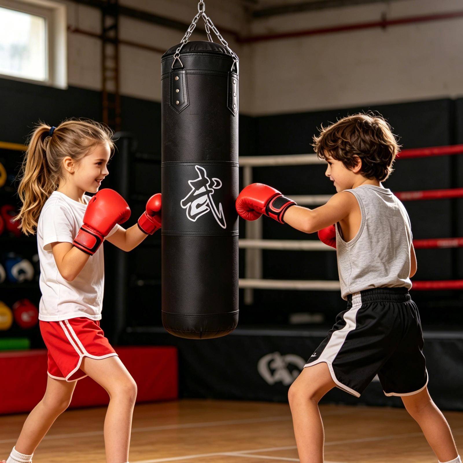 กระสอบทรายสำหรับผู้ใหญ่ 80 ซม. - Home Gym For Kids บทวิจารณ์และราคา