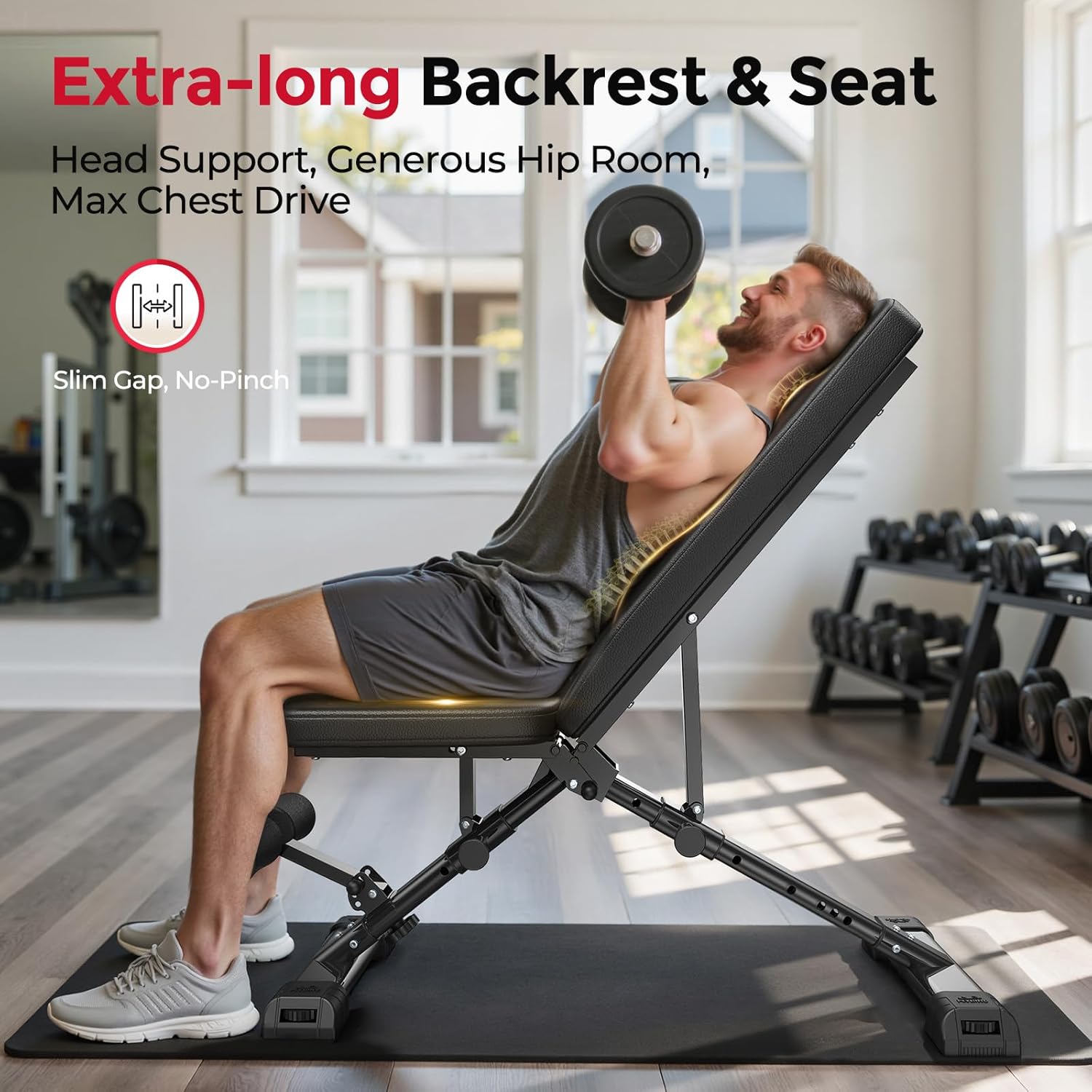ม้านั่งยกน้ำหนักแบบปรับได้สำหร - Home Gym Weights บทวิจารณ์และราคา