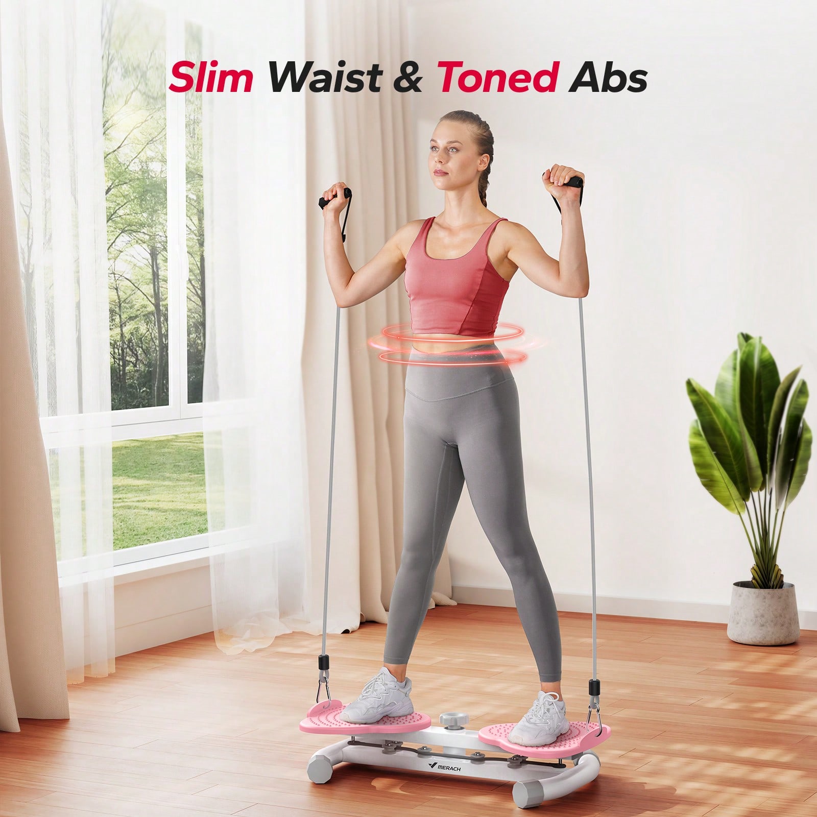 เครื่องบริหารเอว MERACH, รองรั - Home Gym Tools บทวิจารณ์และราคา