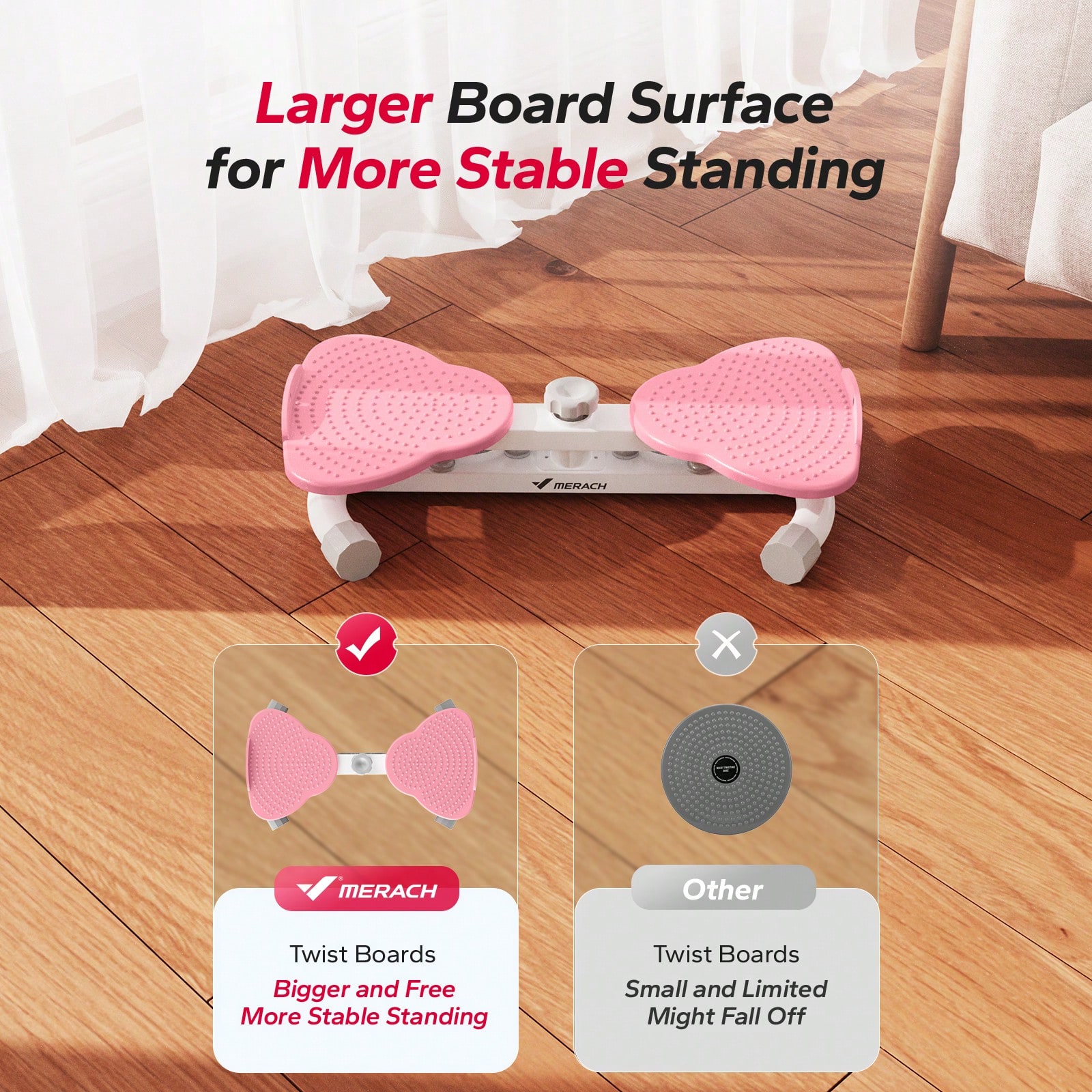 เครื่องบริหารเอว MERACH, รองรั - Home Gym Tools บทวิจารณ์และราคา