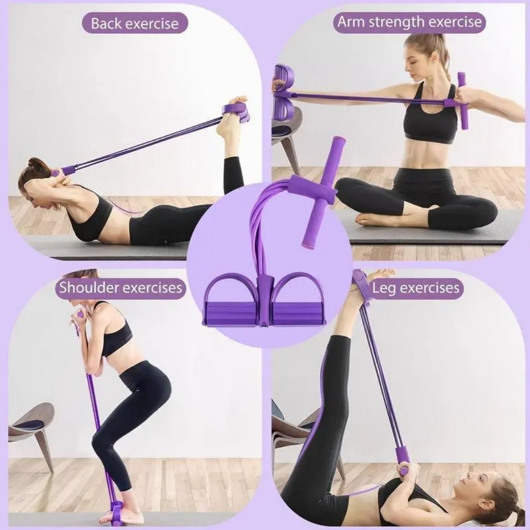 ชุดยางยืดออกกำลังกาย 21 เส้น - - Home Gym Resistance Machine บทวิจารณ์และราคา