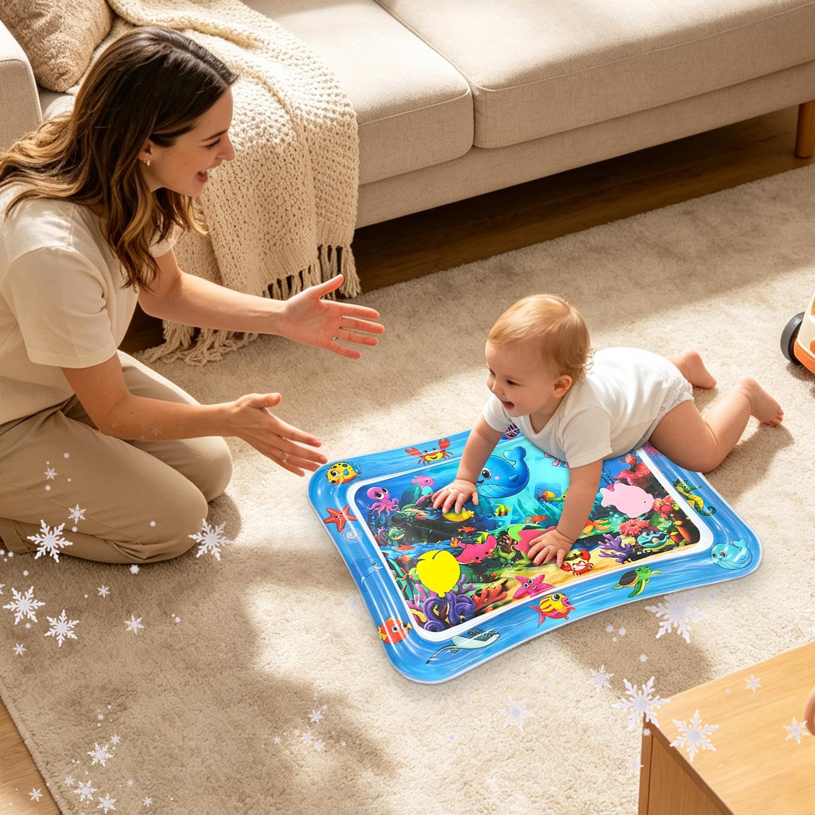 แผ่นรองน้ำเป่าลมสำหรับเด็ก ลาย - Home Gym For Kids บทวิจารณ์และราคา