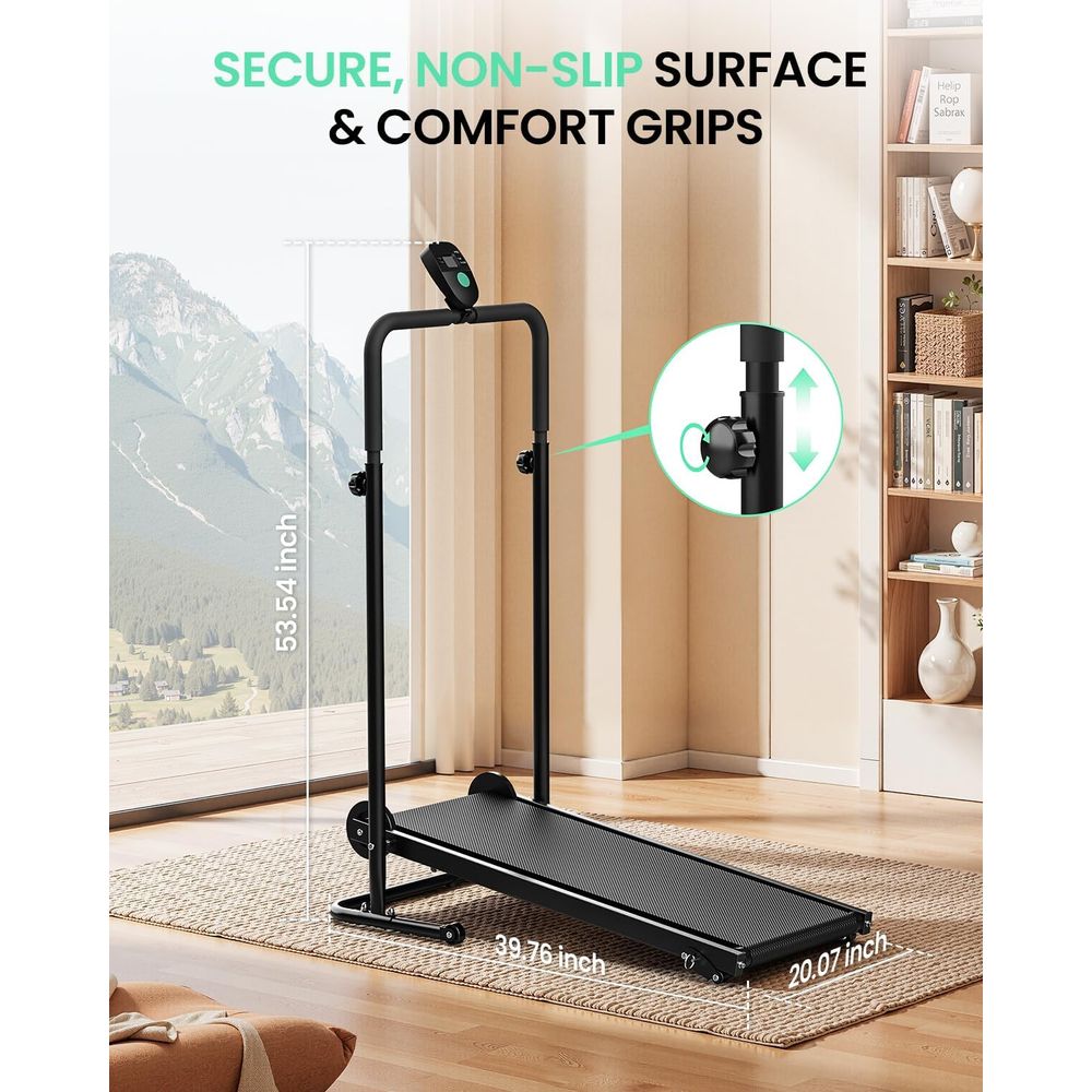 ลู่วิ่งไฟฟ้าแบบแมนนวลพร้อมล้อค - Home Gym Yes Or No บทวิจารณ์และราคา