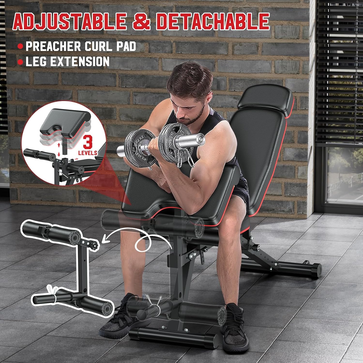 ม้านั่งออกกำลังกายพร้อมอุปกรณ์ - Home Gym Leg Press บทวิจารณ์และราคา