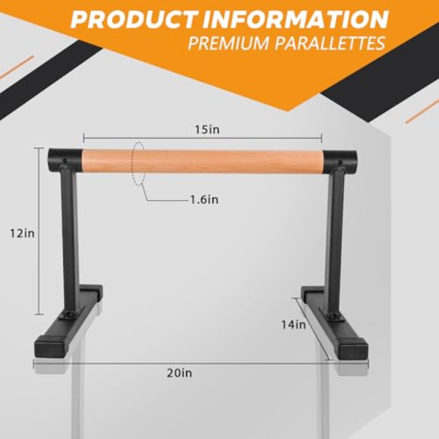 บาร์คู่ขนานไม้บีชสำหรับยิมนาสต - Home Gym Installation บทวิจารณ์และราคา