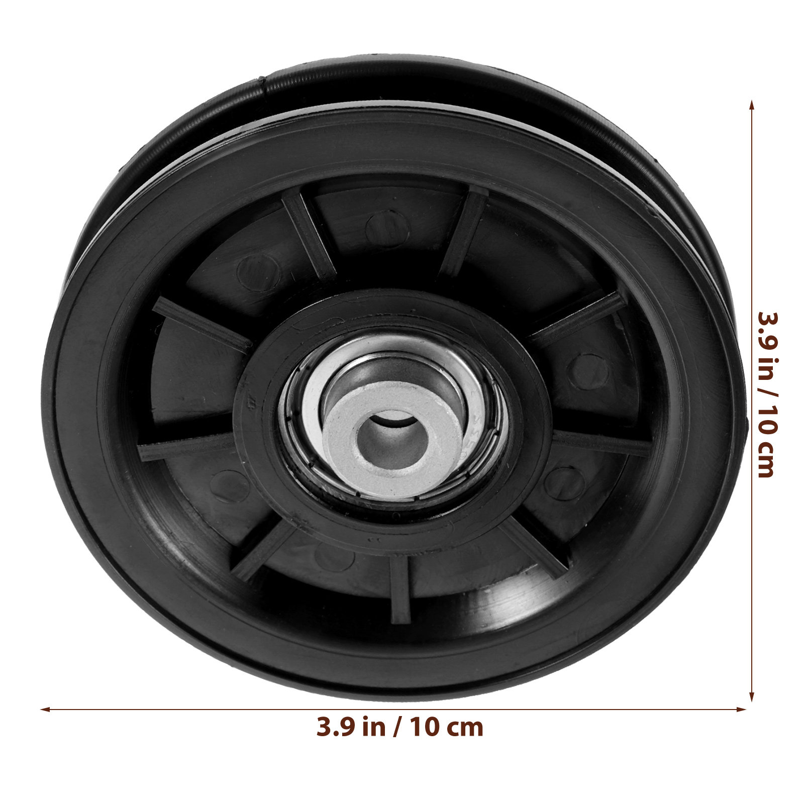 ลูกล้อฟิตเนสสีดำระดับมืออาชีพส - Home Gym Universal Machine บทวิจารณ์และราคา