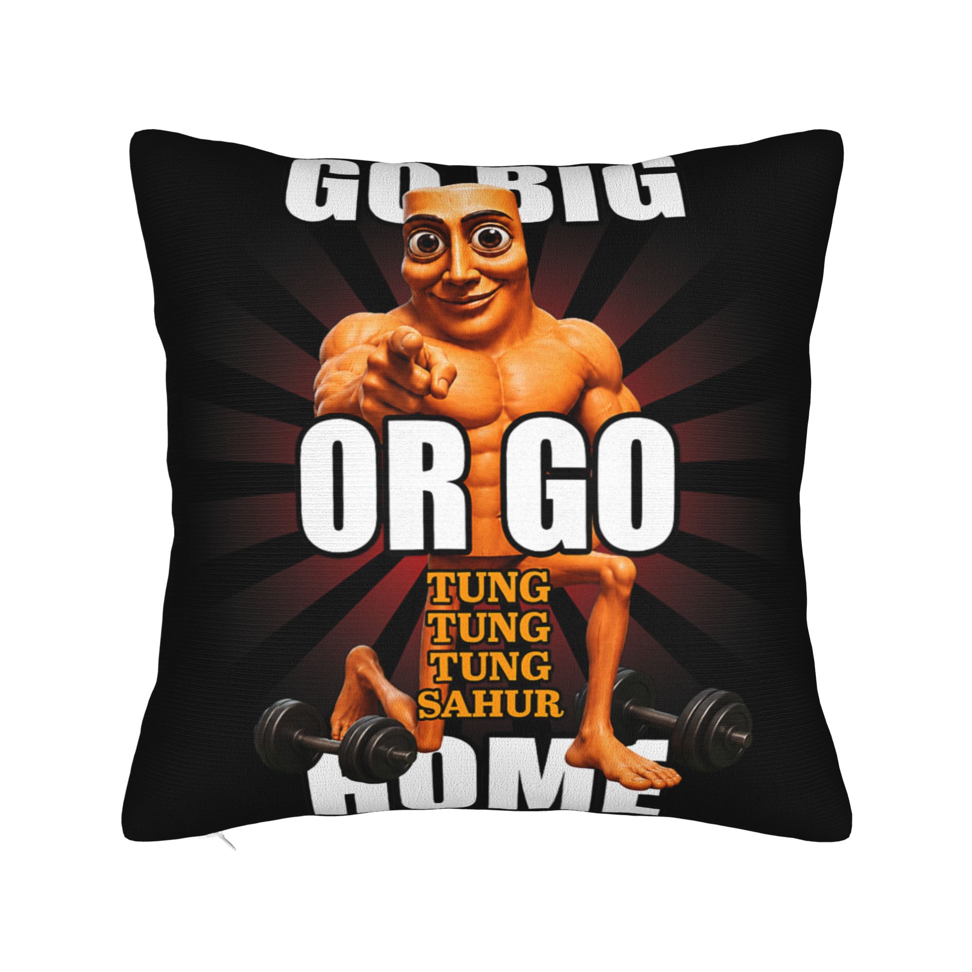 ปลอกหมอนอิง Go Big or Go Tung  - Home Gym Yes Or No บทวิจารณ์และราคา