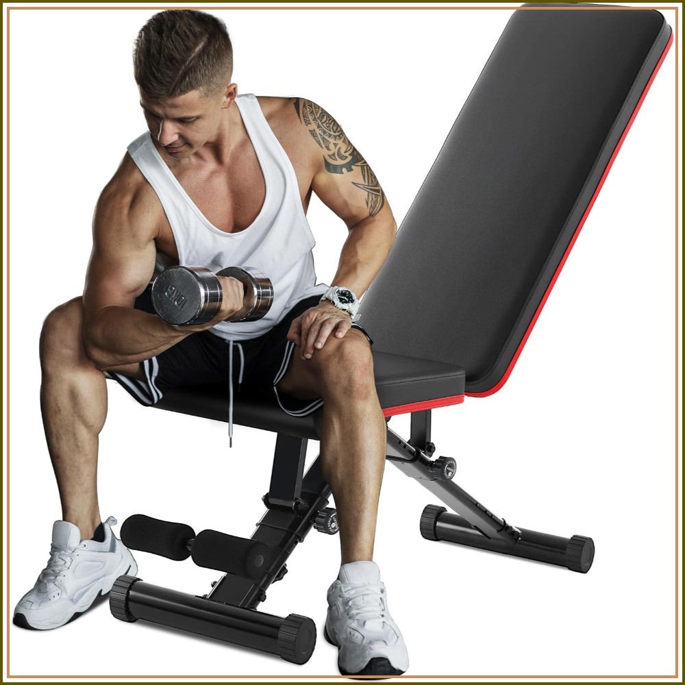 ม้านั่งปรับน้ำหนักได้สำหรับการ - Home Gym Weights บทวิจารณ์และราคา