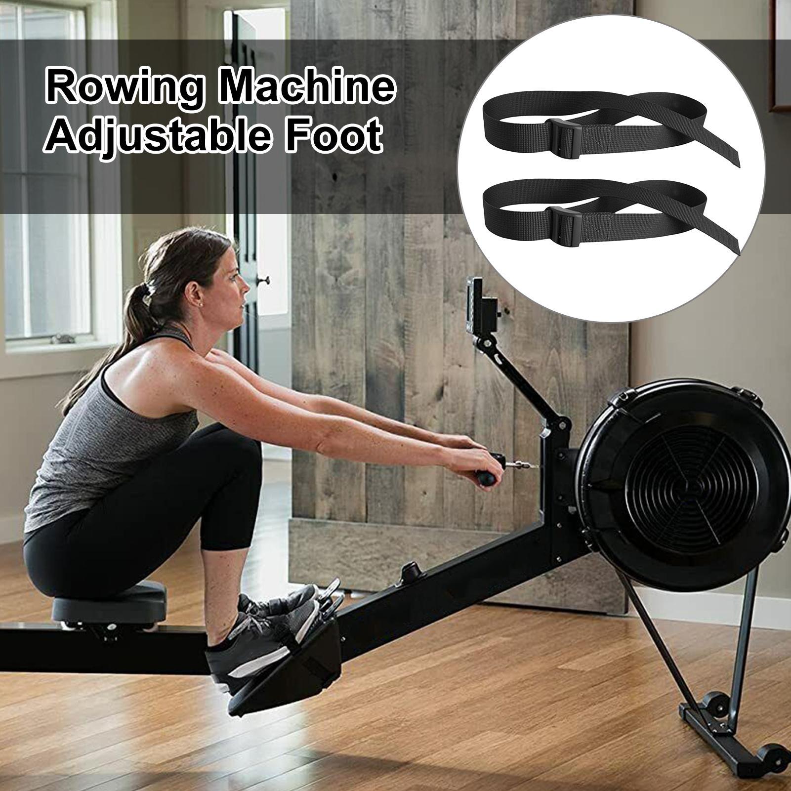 สายรัดเท้าสำหรับเครื่องพายเรือ - Home Gym Installation บทวิจารณ์และราคา