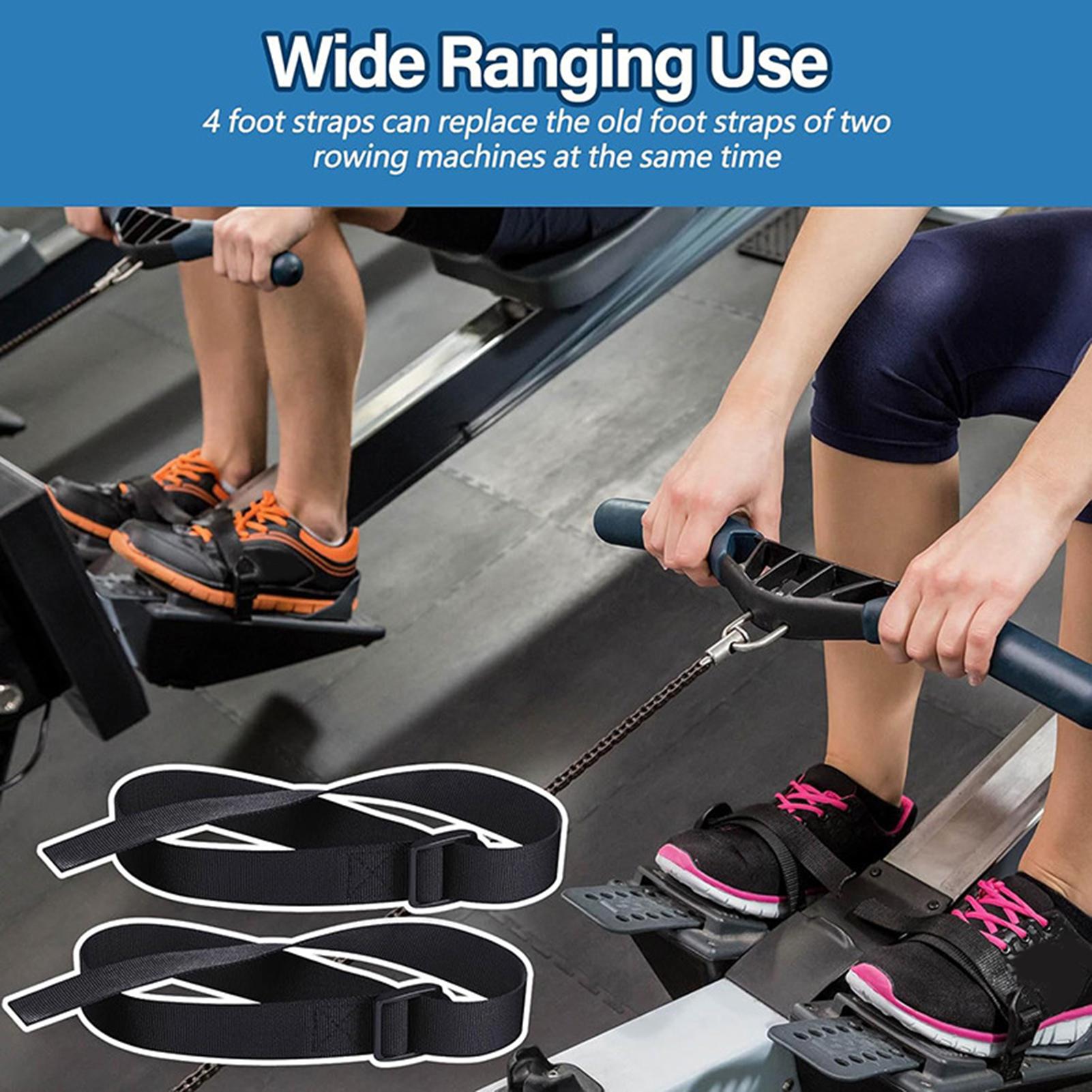 สายรัดเท้าสำหรับเครื่องพายเรือ - Home Gym Installation บทวิจารณ์และราคา