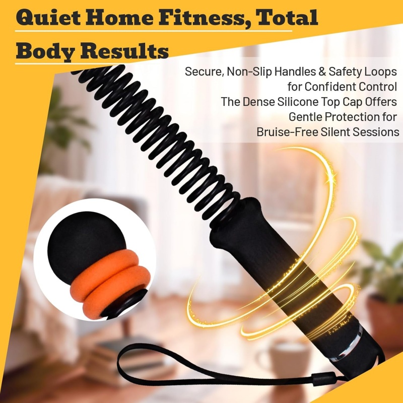 อุปกรณ์ออกกำลังกายแบบเงียบ พกพ - Home Gym Tools บทวิจารณ์และราคา