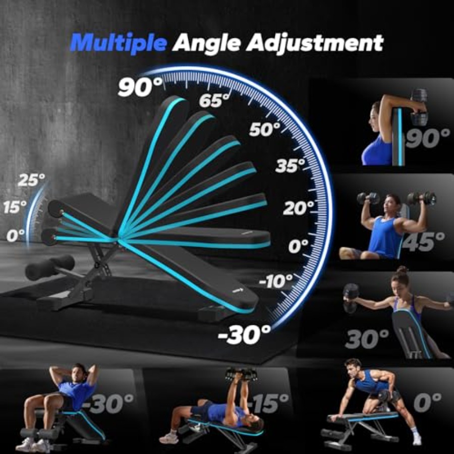 ม้านั่งยกน้ำหนักแบบพับได้สำหรั - Home Gym Leg Press บทวิจารณ์และราคา