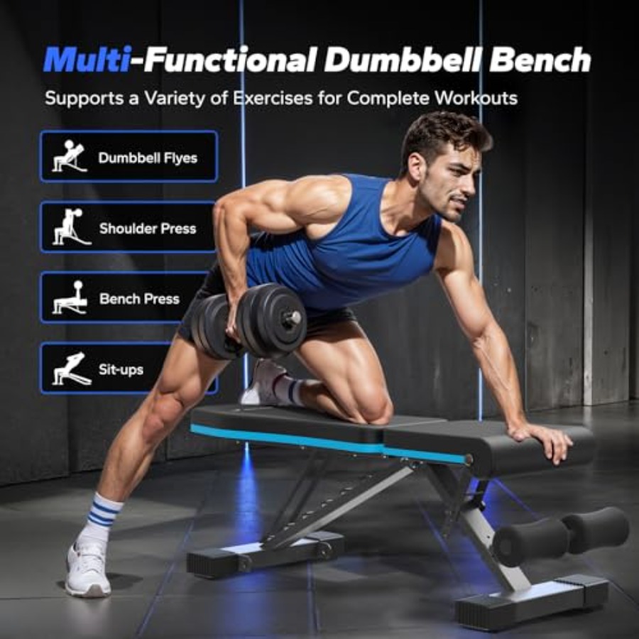ม้านั่งยกน้ำหนักแบบพับได้สำหรั - Home Gym Leg Press บทวิจารณ์และราคา
