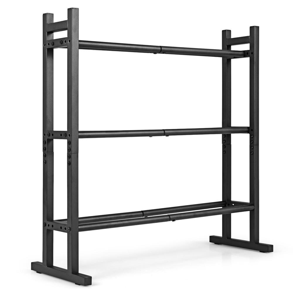 ชั้นวางดัมเบล 3 ชั้นแบบ Heavy  - Home Gym Weights บทวิจารณ์และราคา