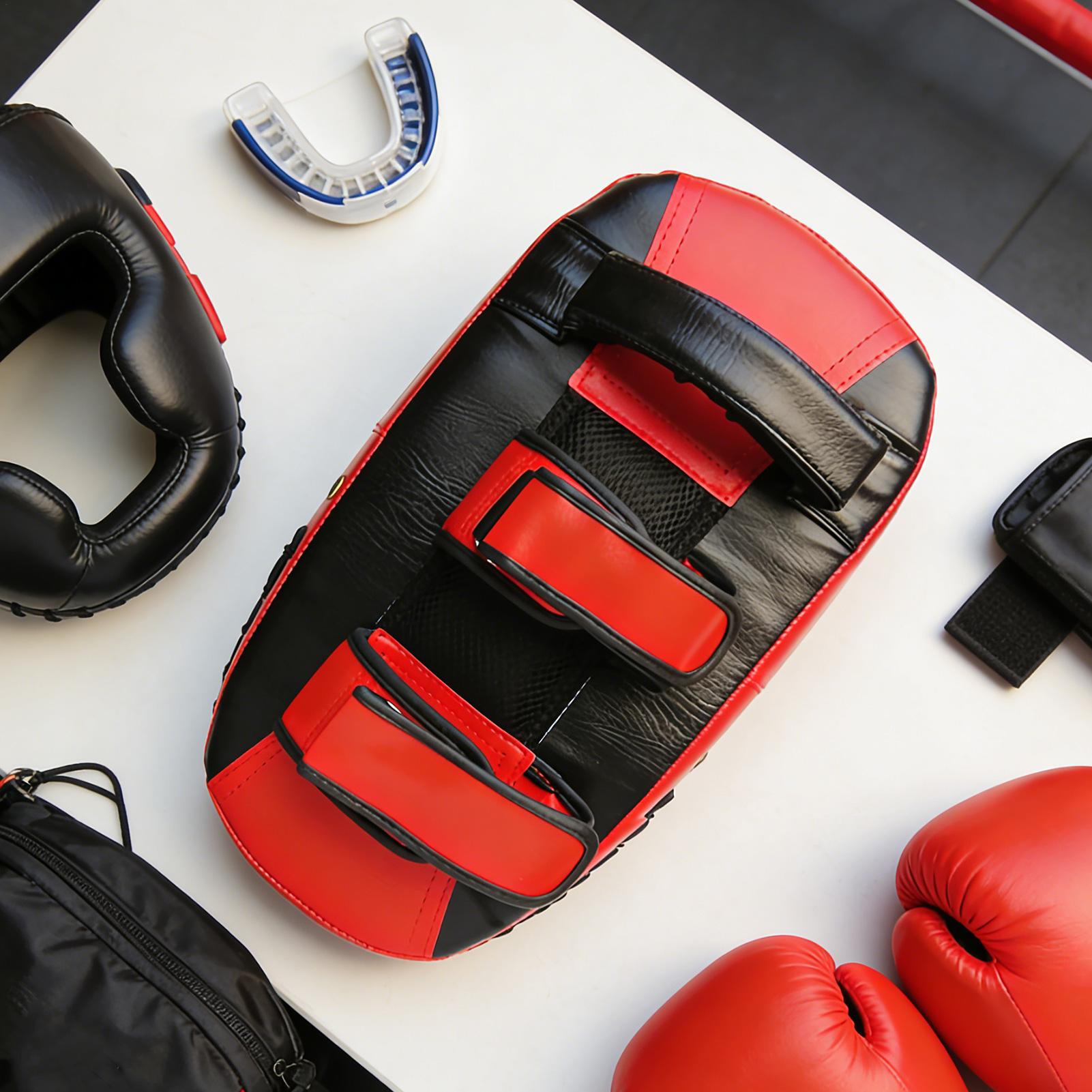 แผ่นรองซ้อมมวย หนัง PU แบบโค้ง - Home Gym For Kids บทวิจารณ์และราคา
