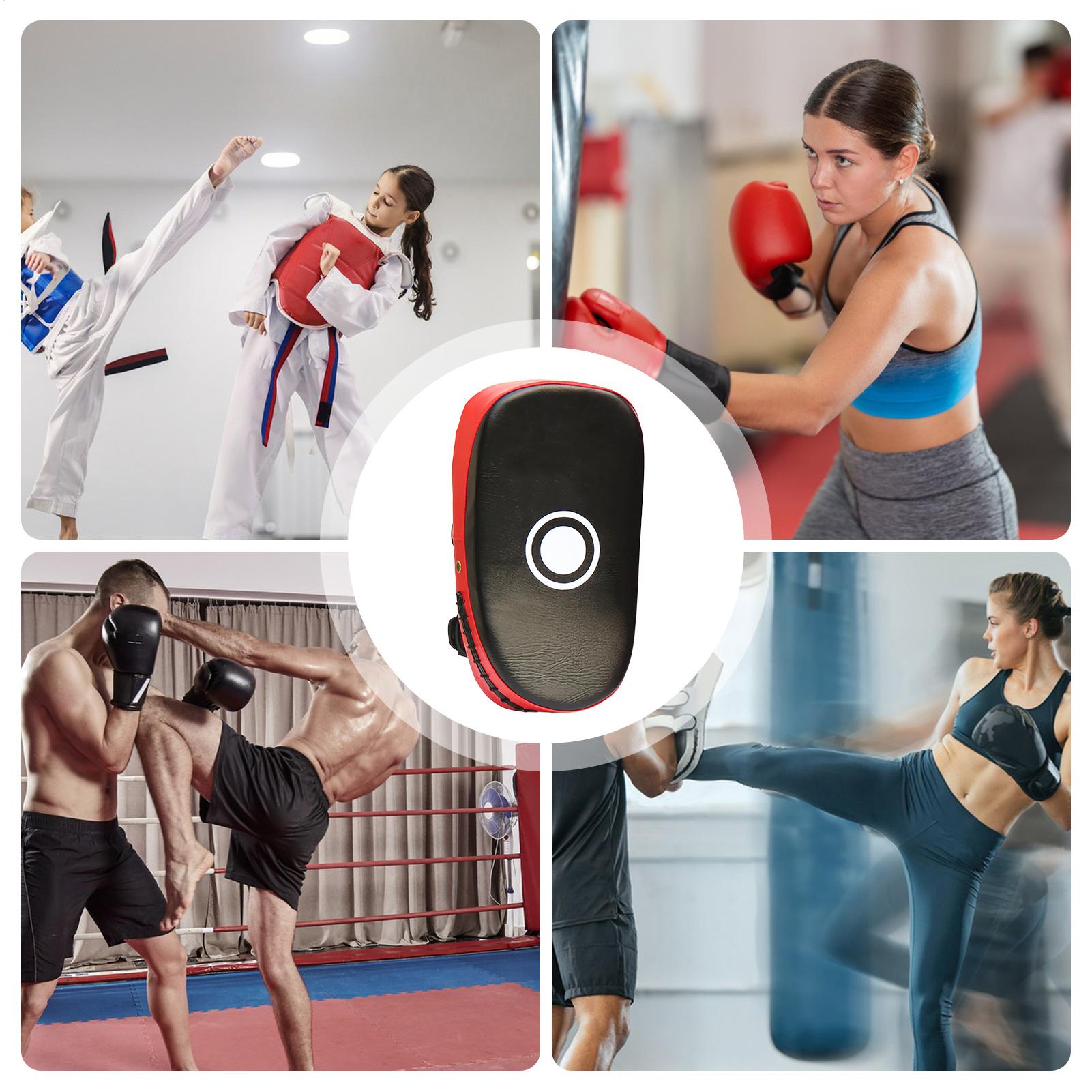 แผ่นรองซ้อมมวย หนัง PU แบบโค้ง - Home Gym For Kids บทวิจารณ์และราคา