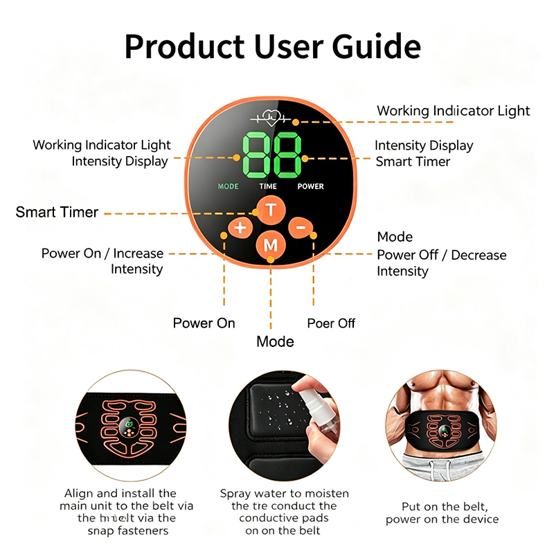 เข็มขัดกระชับหน้าท้องสมาร์ท เอ - Home Gym Tools บทวิจารณ์และราคา