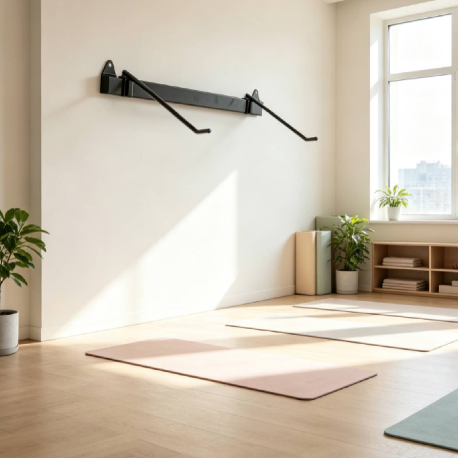 ชั้นวางเสื่อออกกำลังกาย ชั้นวา - Home Gym Installation บทวิจารณ์และราคา