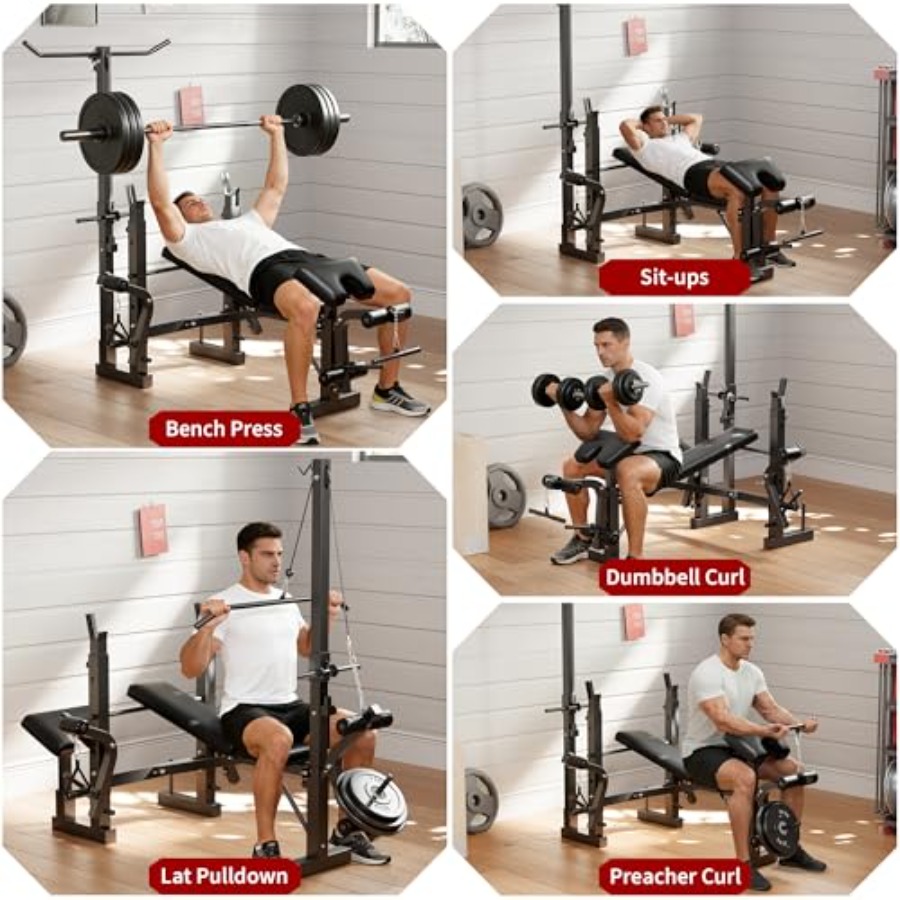 ชุดม้านั่งยกน้ำหนักสำหรับยิมที - Home Gym Leg Press บทวิจารณ์และราคา