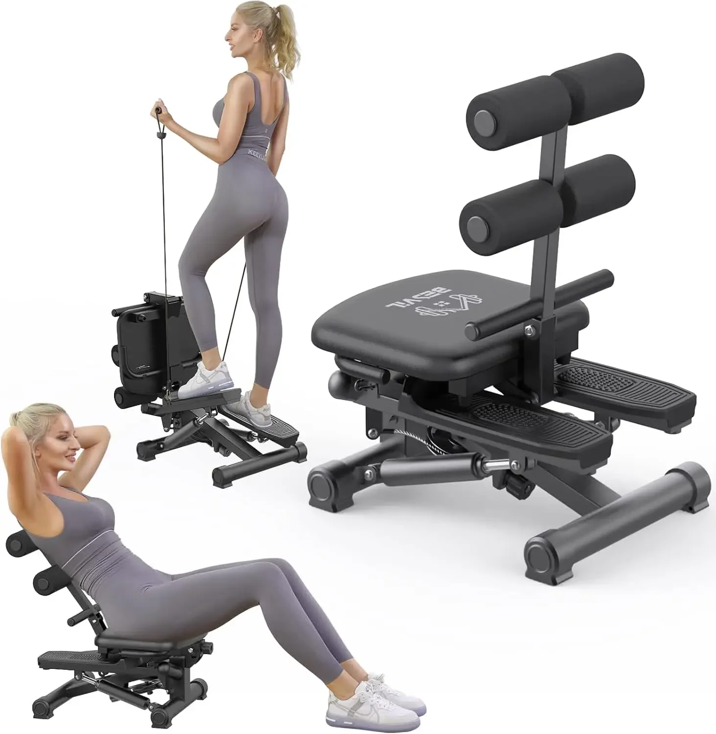 Stepper บันไดสําหรับออกกําลังก - Home Gym Resistance Machine บทวิจารณ์และราคา